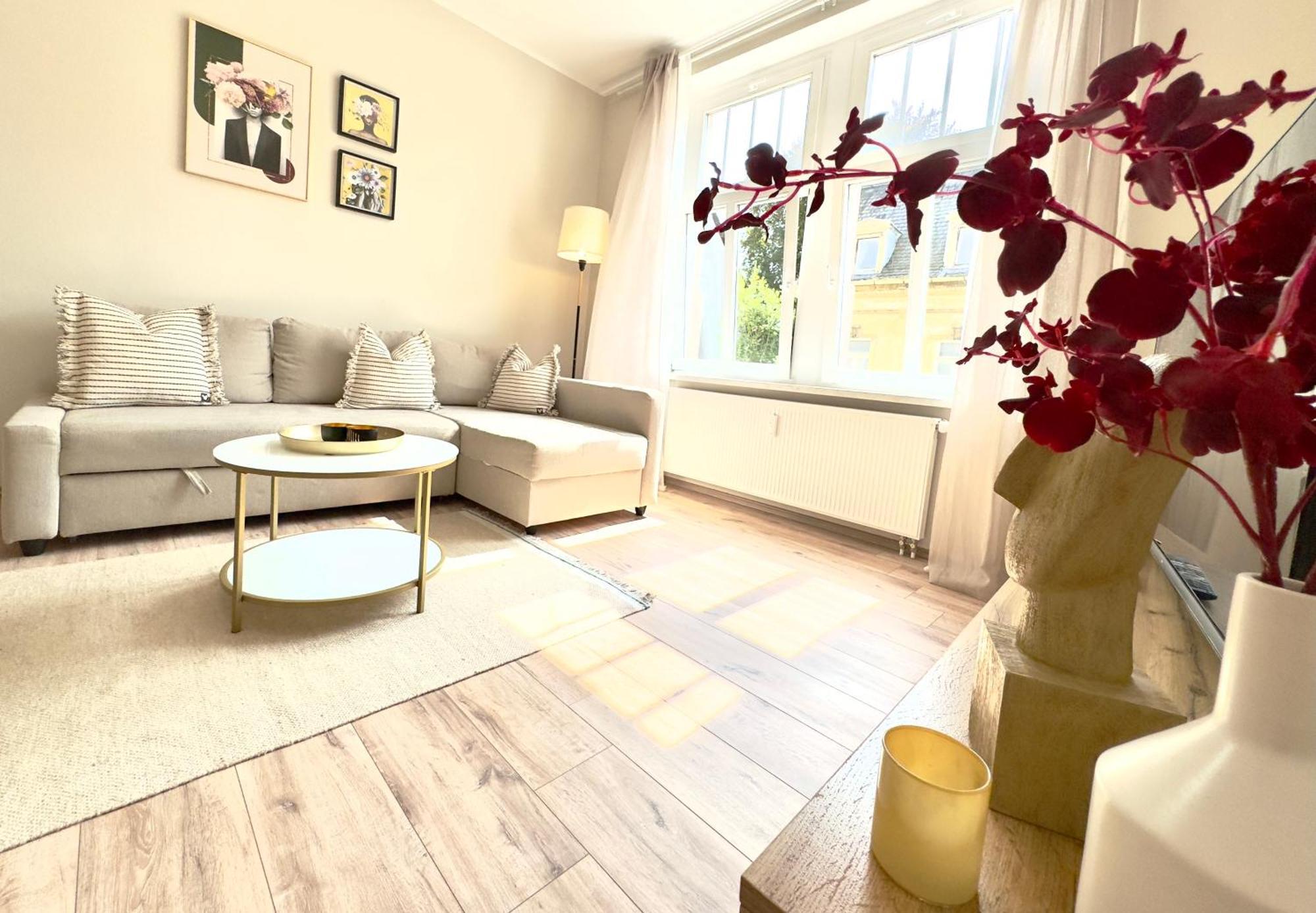 Bautzen Living Appartement - Zentrumslage Parkplatz Babybett Exterior foto